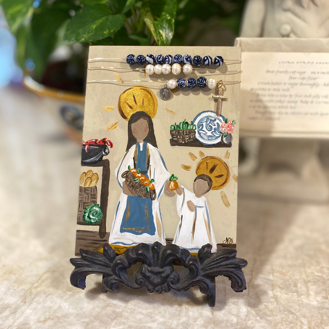 The Kitchen Madonna Rosary
